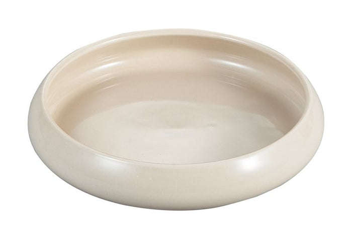 BRICARD PORCELAIN BRICARD BONDY DIEPE BORD | Ø20,0X4,0 CM 1-DELIG TAUPE