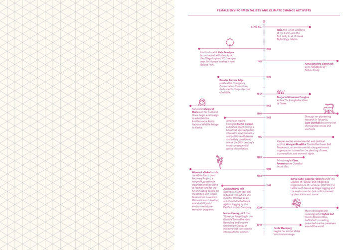 Grids & Guides Pink Notebook