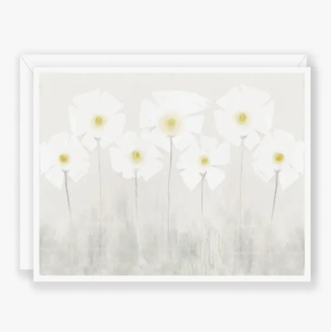 Happy Flowers - Greeting Card