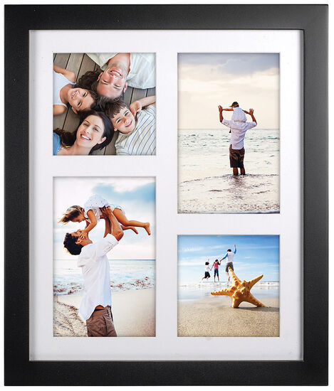 Malden 4 Opening Linear Black Frame with Mat