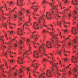 Promaster ANTIQUE BACKDROP 12'-RED/BLK - Red/Black