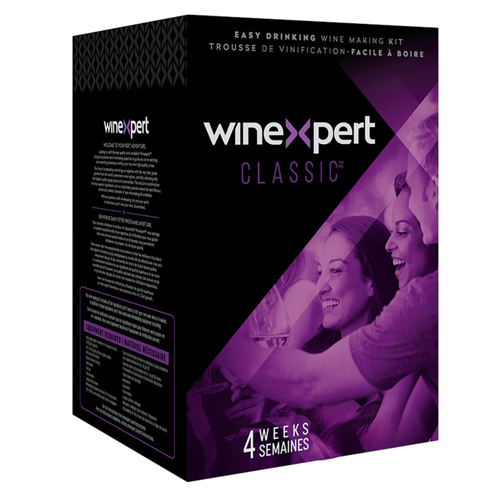 Box of Winexpert Classic Wine Recipe Kit