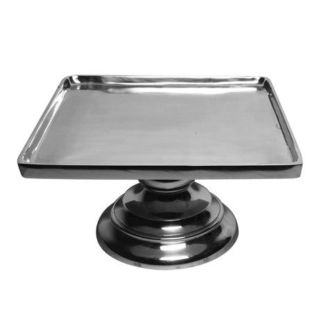 Smooth Base Square Cake Plate | Small - RSVP Style