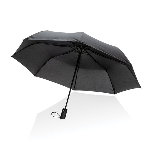 21" Impact AWARE™ RPET 190T Mini Auto Open Umbrella