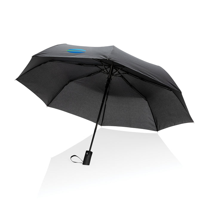 21" Impact AWARE™ RPET 190T Mini Auto Open Umbrella