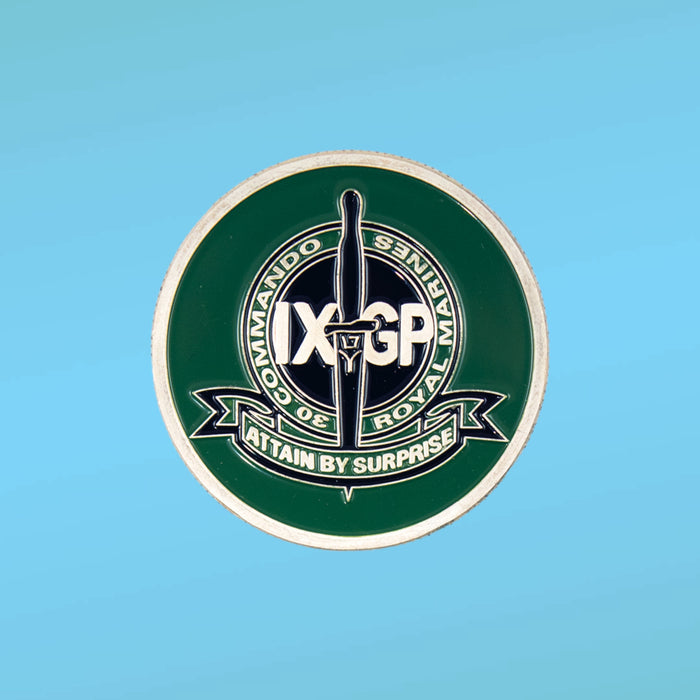 30 Commando IX Group Royal Marines Challenge Coin