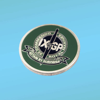 30 Commando IX Group Royal Marines Challenge Coin