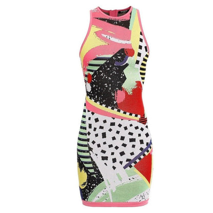 Balmain Short Sleeveless 80s Dress - Runway Catalog