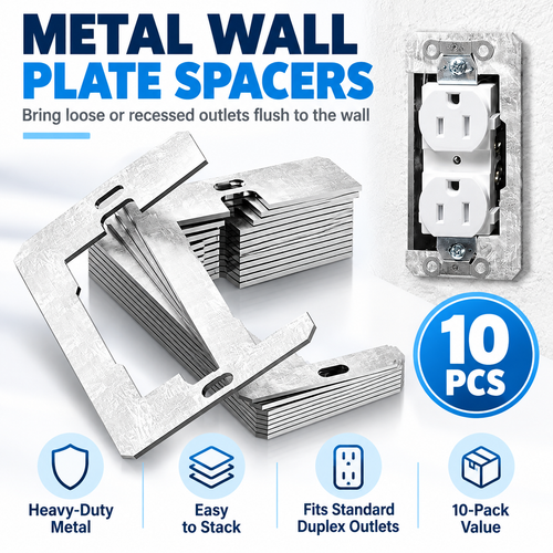 Wall Plate Spacers (Metal)