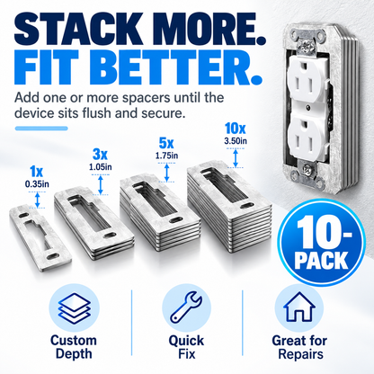 Wall Plate Spacers (Metal)