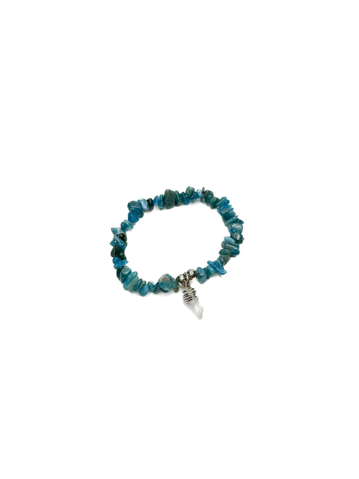 Blue bracelet