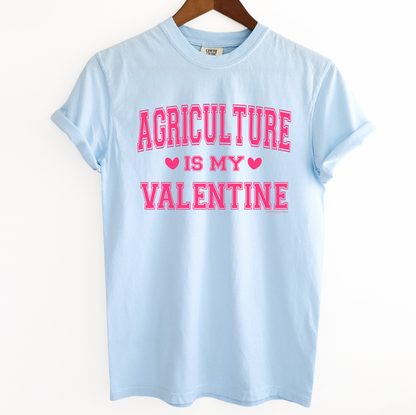 Agriculture is my Valentine– Comfort Colors T-Shirt