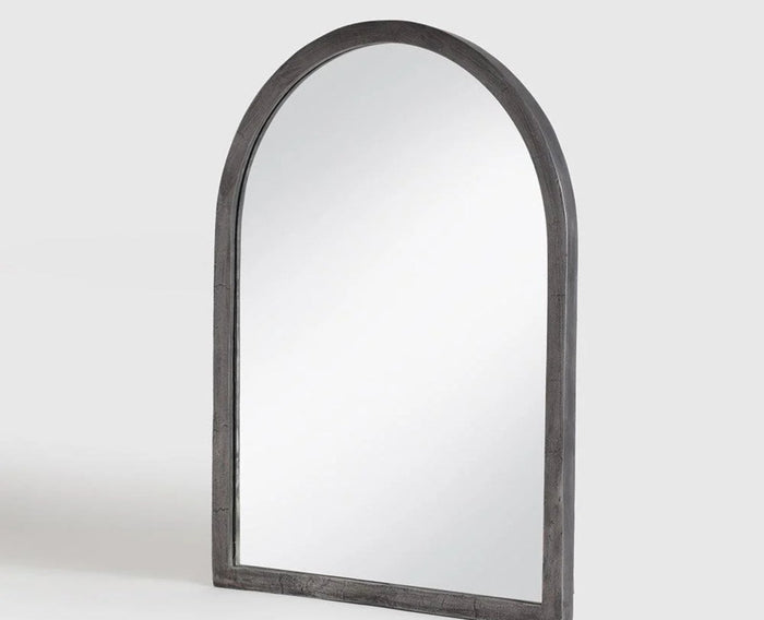 Alu Mirror Distressed Charcoal