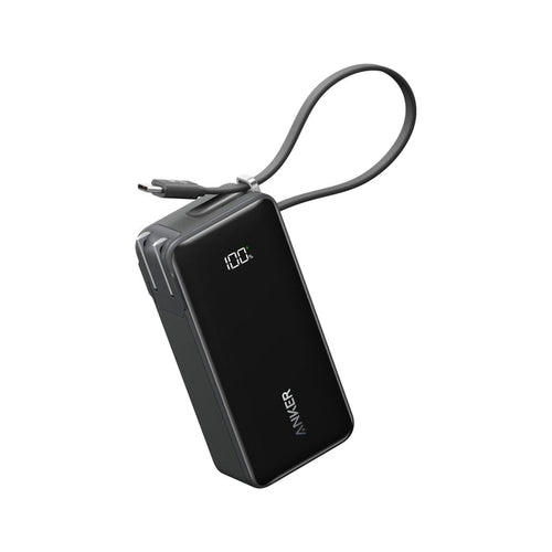 Anker Power Bank (10K, Fusion, Built-In Cable)
