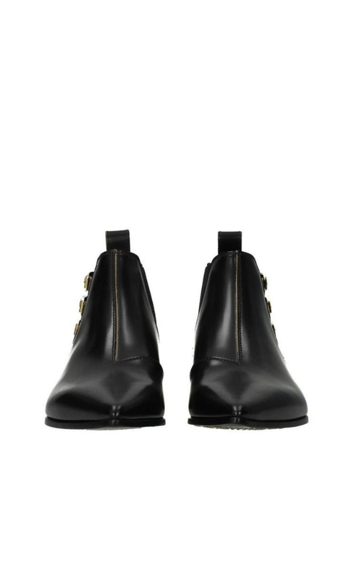 Gucci Ankle Leather Boots - Runway Catalog
