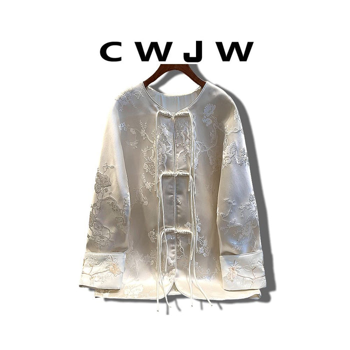 L / Genuine white jacket