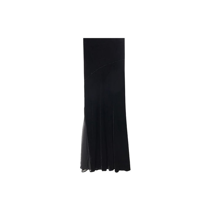 Xs pre sale 30 day shipping / Swan black velvet long edition