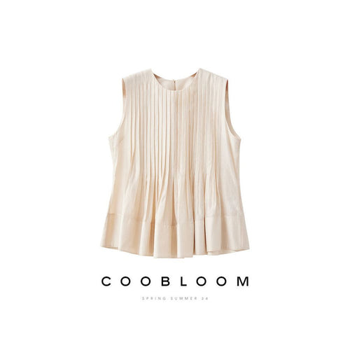ASAYA6301 – Airy Pleated Co-ord Set ☁️✨
