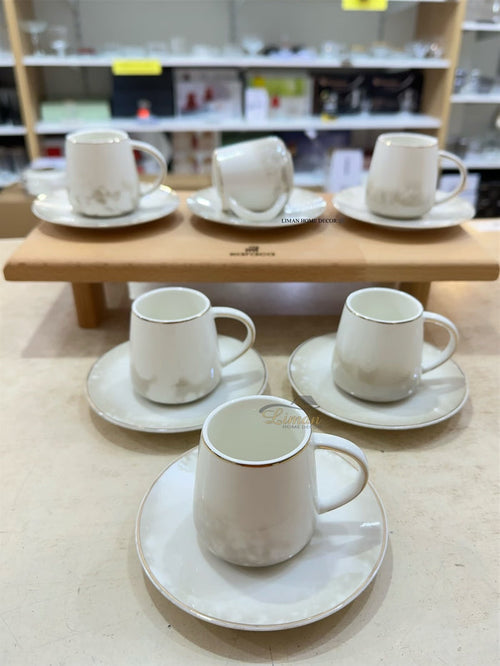 Bavary Aurora Espressoset 12 Delig | 6 Persoons