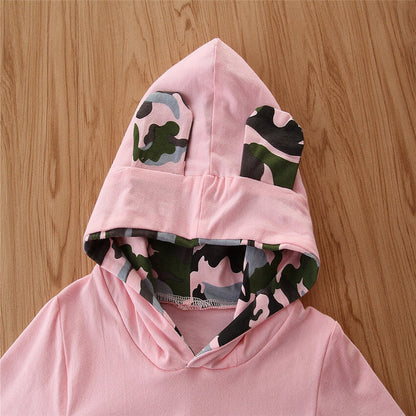 Baby Girl Spring Autumn Clothing Set Hoodie | Toddler Girl Outfit Set
