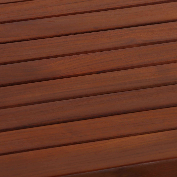 Bare Decor Fieta Solid Teak Wood Coffee End Table