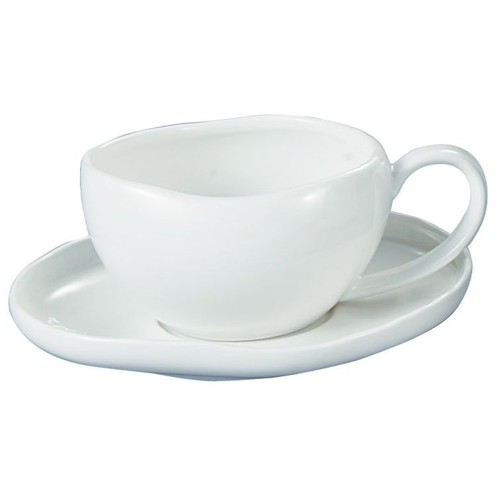 BRICARD PORCELAIN Barles / Cupido White Espressoset 12 Delig | 6 Persoons