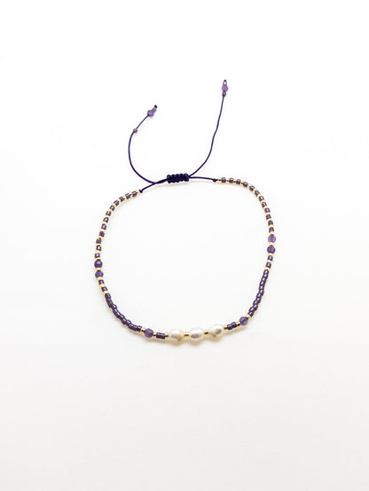 Basilea Bracelet in Purple