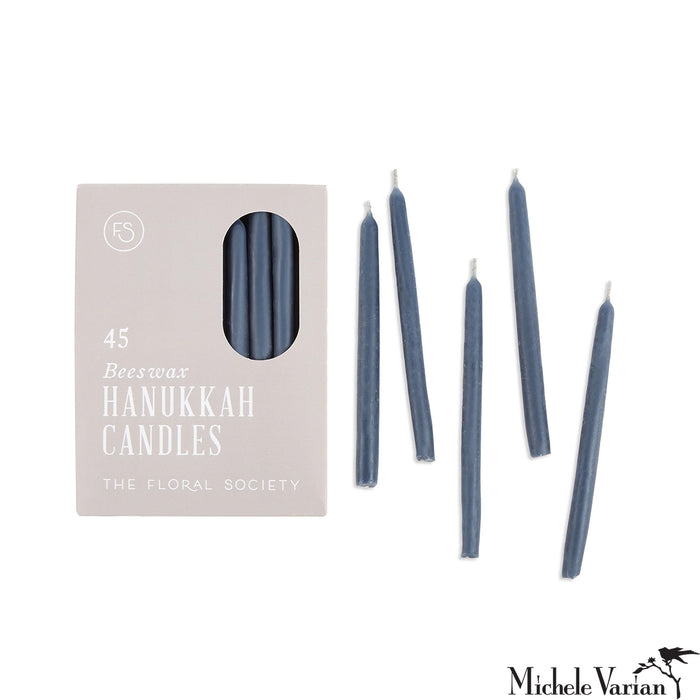 Beeswax Hanukkah Candles Ink