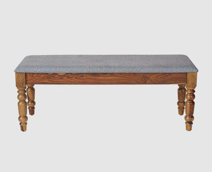 Belgium 3 Seater Sheesham Wood Bench - Furniselan - Teak-Finish