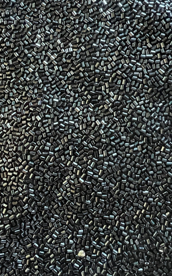 BCBGMAXAZRIA Black Sequins Bralette - Runway Catalog