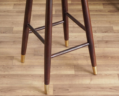 Boston Kitchen Bar Stool with Cushion Furniselan Grey-Finish