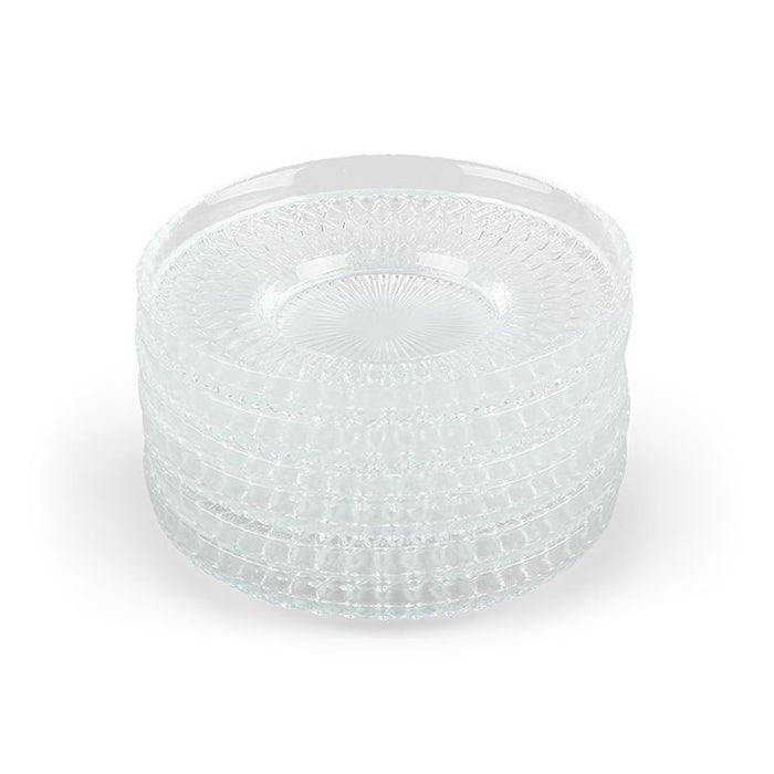 BRICARD PORCELAIN BRICARD ROMANCE THEESCHOTEL SET | 12 CM TRANSPARANT 6-DLG