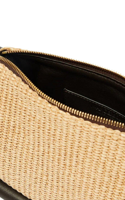 JW Anderson Bumper Small Raffia Shoulder Bag - Runway Catalog