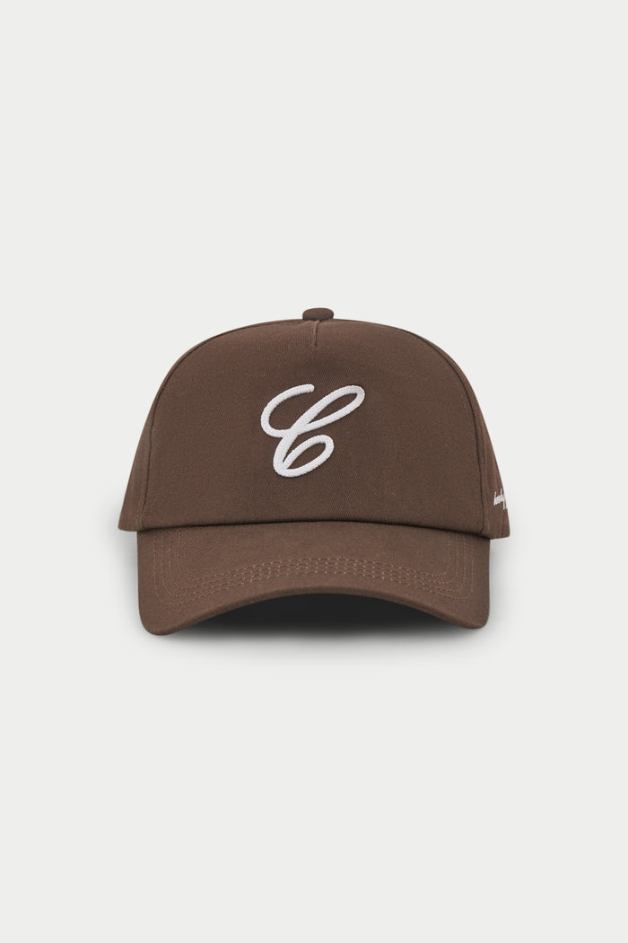 C SCRIPT CAP - BROWN