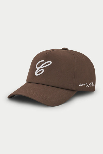 C SCRIPT CAP - BROWN