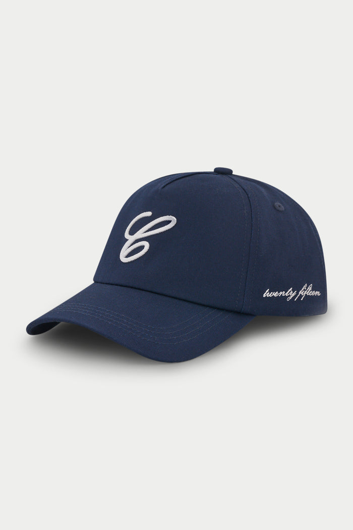 C SCRIPT CAP - NAVY