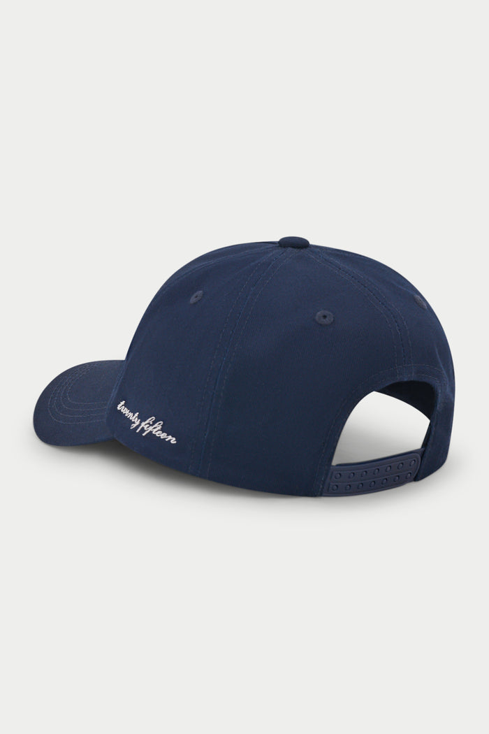 C SCRIPT CAP - NAVY