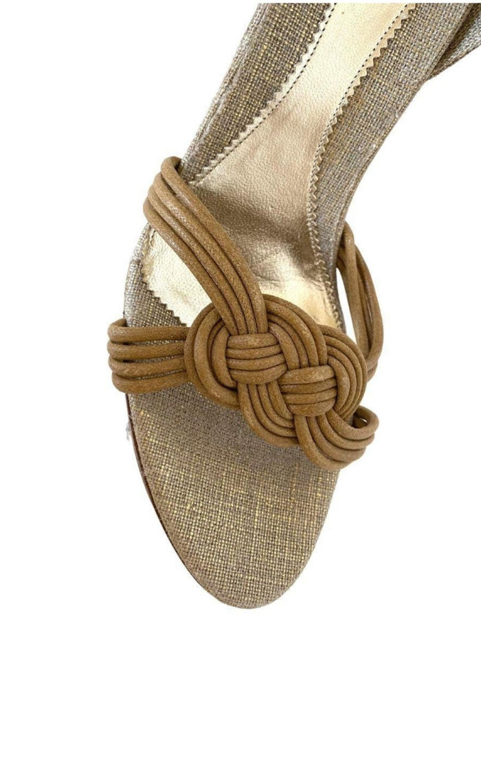 BCBGMAXAZRIA Canvas Wedge Sandal - Runway Catalog