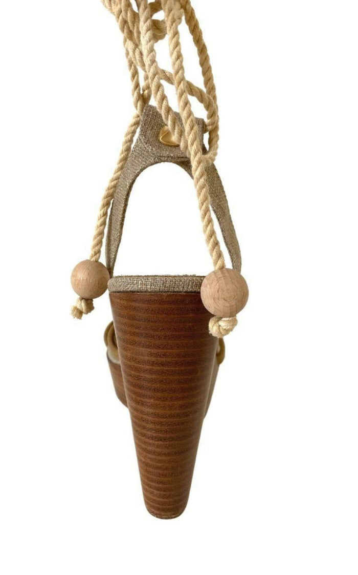 BCBGMAXAZRIA Canvas Wedge Sandal - Runway Catalog