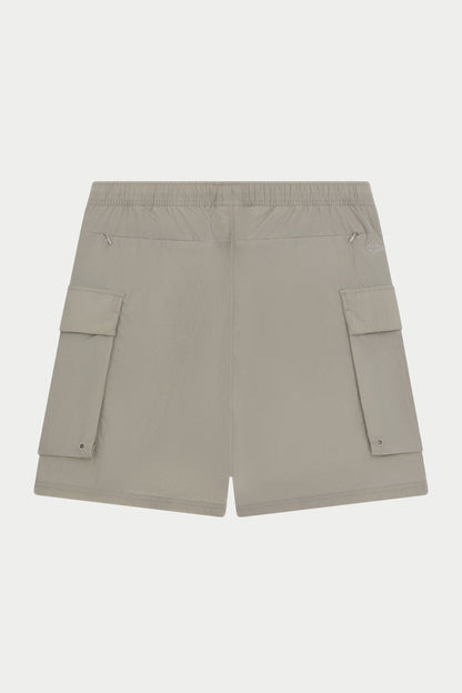 CARGO POCKET SWIM SHORTS - BEIGE