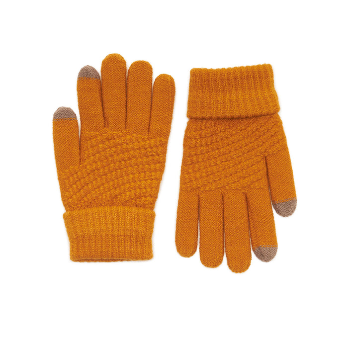 117767-36-CARINE-1-2676700052-Carine-Women's Gloves | Accessories-Yellow-Yellow Shoes