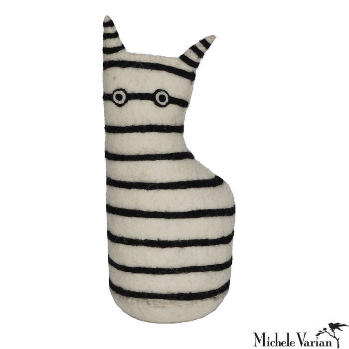 Cat Doorstop Stripe