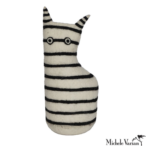 Cat Doorstop Stripe
