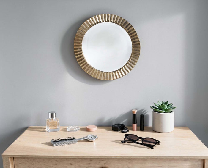 Celestial Fold Aluminium Glass Mirror