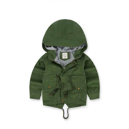 Children's Autumn And Winter Clothing | Boys Cashmere Winter Coat