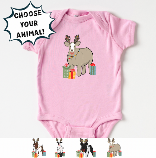 Christmas Reindeer- Choose Your Animals – Infant/Toddler/Youth