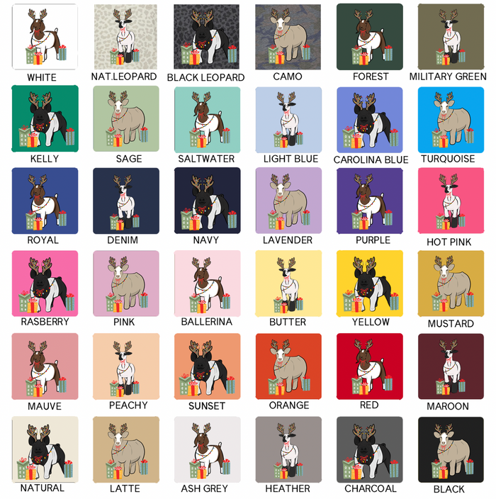 Christmas Reindeer- Choose Your Animals – Infant/Toddler/Youth