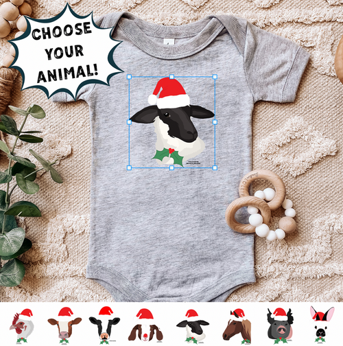 Christmas Spirit- Choose Your Animals – Infant/Toddler/Youth