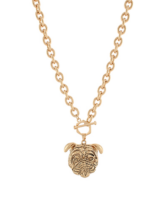 chunky dawgs pendant necklace
