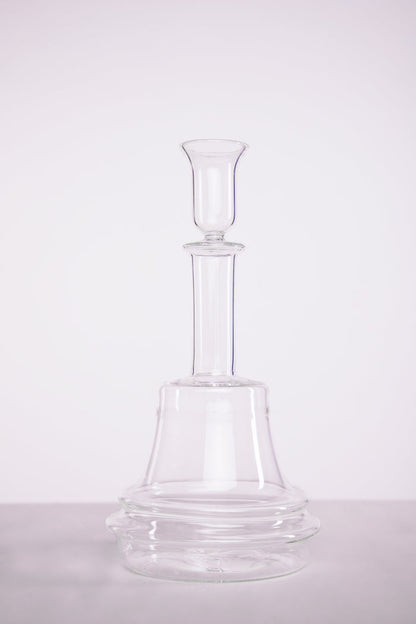 Clear Candle Holder